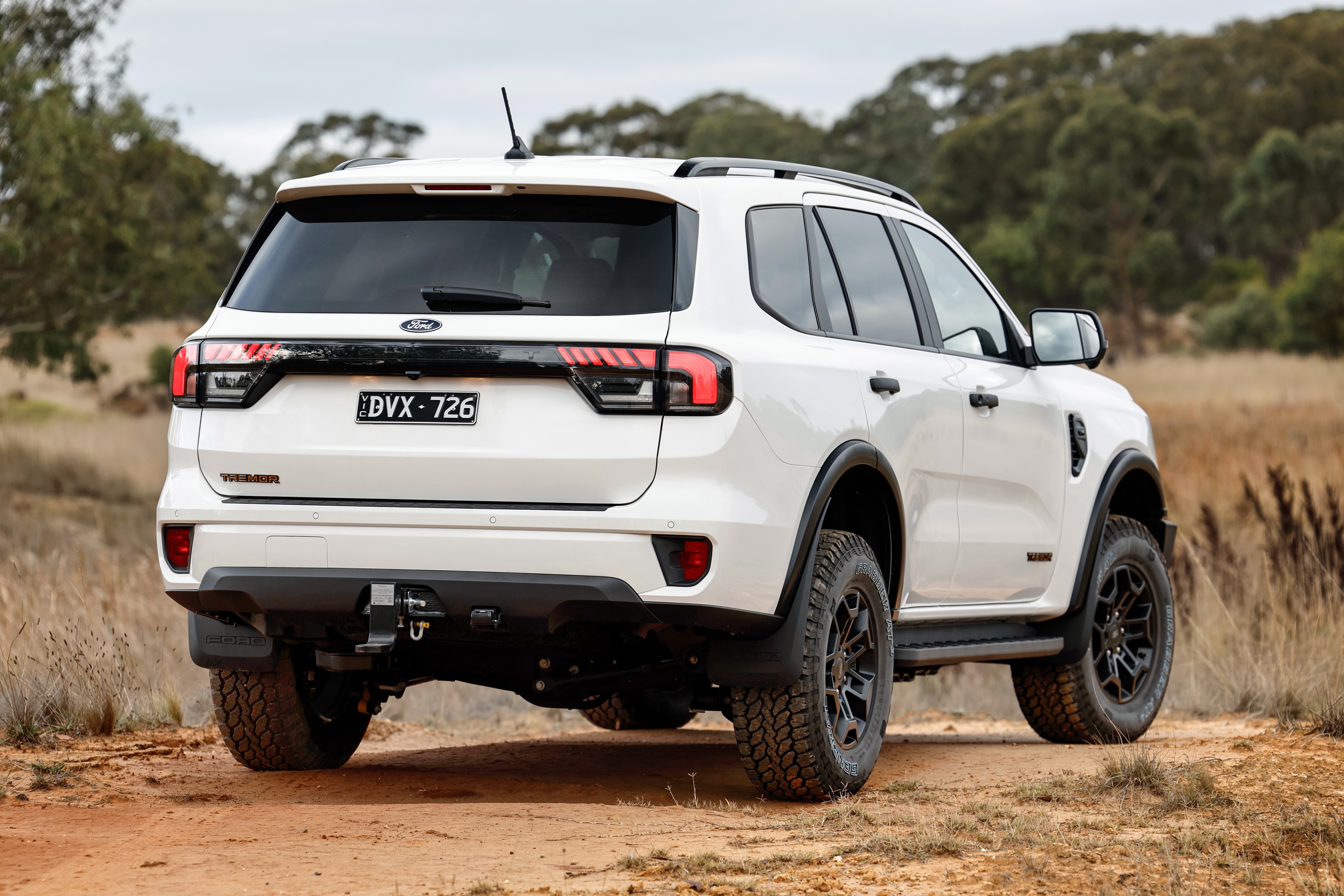 2026 Ford Everest Tremor Australian-spec. Not all vehicle variants or features will be available in all countries. Actual specifications for each country will be published prior to launch in that country.
